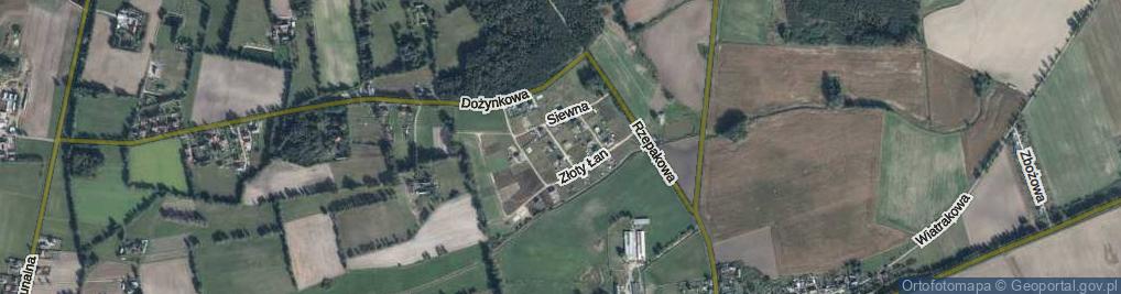 Zdjęcie satelitarne Plonowa ul.